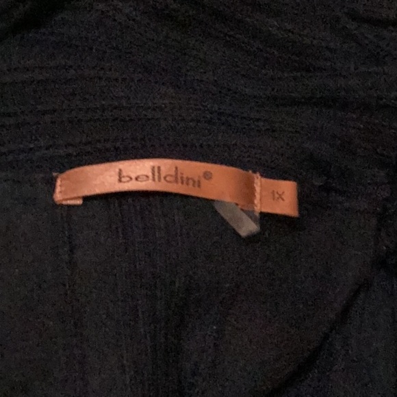 EUC belldini 1X black fashionable sweater #885 - Picture 7 of 7